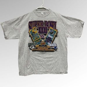 Logo 7 Superbowl XXXI 1997 New Orleans LA‎ Short Sleeve Shirt Men’s Sz X-Large